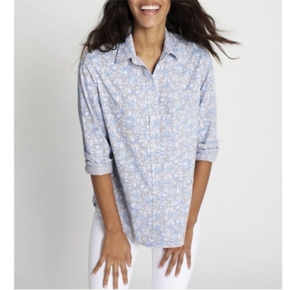 Grayson The Hero Button-Up Floral Print Button Down Shirt in Henrietta Floral